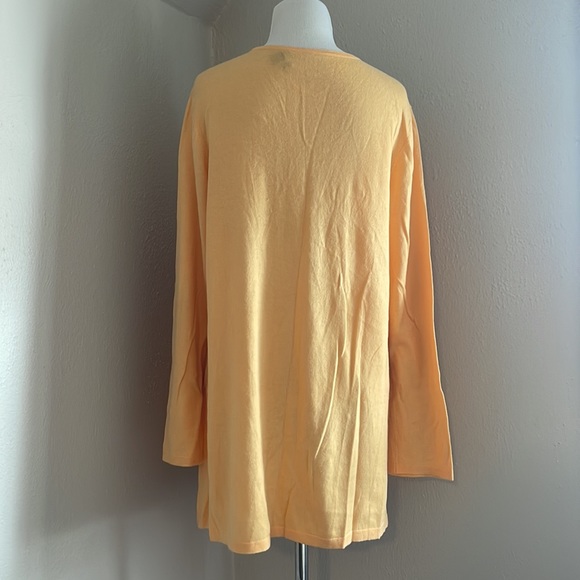 J. Jill Yellow Open Cardigan - Picture 6 of 6